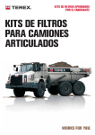 TA Kits de filtros para camiones articulados folleto