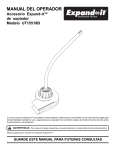 MANUAL DEL OPERADOR Accesorio Expand-it™ de