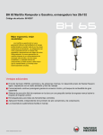 BH 65 Martillo Rompedor a Gasolina, enmangadura hex