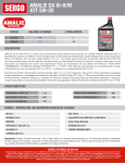 Fichas Sergo Lubricantes [Carta]