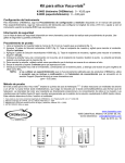 Kit para s&iacute;lice Vacu-vials