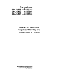 Cargadoras 444J (NS —611274) 544J (NS —611799