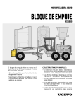 BLOQUE DE EMPUJE - Volvo Construction Equipment