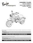 ASSEMBLY GUIDE - Baja Motorsports