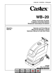 612993_SpeedScrub 2001 Battery Operator & Parts Manual