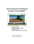 Guía de ayuda Display and CommandARM™ Simulator