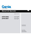 Manual del Operador GTH-2506 GTH-3007