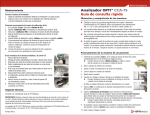 Analizador OPTI CCA-TS: Guía de consu lta rápida