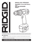 MANUAL DEL OPERADOR TALADRO 10 mm (3/8