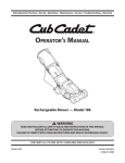 OPERATORLS MANUAL