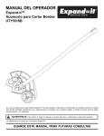 MANUAL DEL OPERADOR Expand-it™ Accesorio