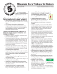 M&aacute;quinas Para Trabajar la Madera