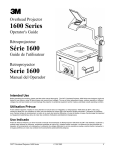 1600 Series Série 1600 Serie 1600
