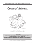 OperatOr`s Manual