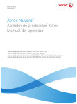 Papilador de producci&oacute;n Xerox Manual del operador
