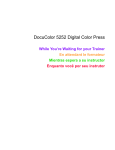 DocuColor 5252 Digital Color Press