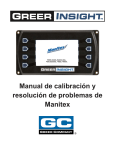Manual de calibraci&oacute;n y resoluci&oacute;n de problemas de Manitex