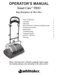 OPERATOR`S MANUAL - Whittaker System