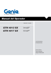 Manual del Operador GTH 4013 SX GTH 4017 SX