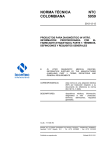NORMA TÉCNICA NTC COLOMBIANA 5959