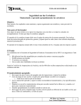 Seguridad con las Cortadora