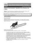 PDF NASD: Seguridad con la Motosierra de Cadena