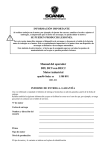 Manual del operador DI9, DC9 con DEC2 Motor