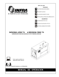 manual de operacion - Máquinas de soldar INFRA Miller Lincoln