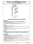 HALSEY TAYLOR OWNERS MANUAL