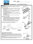 Proseries Bike Racks Installation Instructions