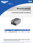 Manual del operador