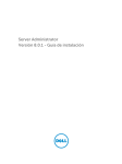 Server Administrator Versión 8.0.1 - Guía de instalación