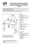 Premium Transfer Bench Assembly Instructions Instructivo para