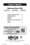 Metered Rack PDU Owner`s Manual