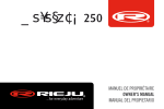 Owners Manual MARATHON 250 (ESP-FRA-ENG