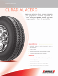 CL RADIAL ACERO - Llantas Uniroyal
