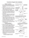 Transformer Rough-In Box Installation