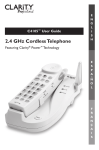 2.4 GHz Cordless Telephone