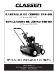 SEMILLADORA DE C&Eacute;SPED TSS-20