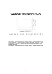 Manual del Propietario - Recambios, accesorios y repuestos