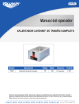 Manual del operador