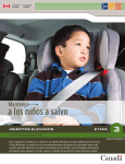 a los ni&ntilde;os a salvo