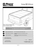Dodge Ram Tonneau Cover Installation Instructions