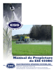 Manual de Propietaro de ESS 450RC