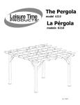 Pergola Assembly - Backyard Leisure
