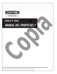 modelo n&deg; 60002 manual del propietario