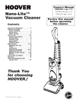 Nano-Lite™ Vacuum Cleaner