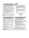 CoolTool Warranty and Manual