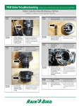 PEB Valve Troubleshooting Diagnóstico de problemas