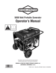 Operator`s Manual - Northern Tool + Equipment